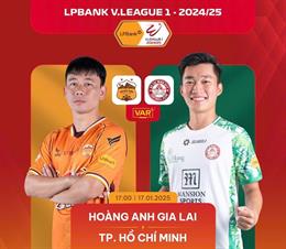 Dẫn trước 2 bàn, HAGL vẫn phải chia điểm với TPHCM dưới cơn mưa thẻ